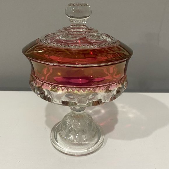 Other - Ruby Depression Glass candy dish